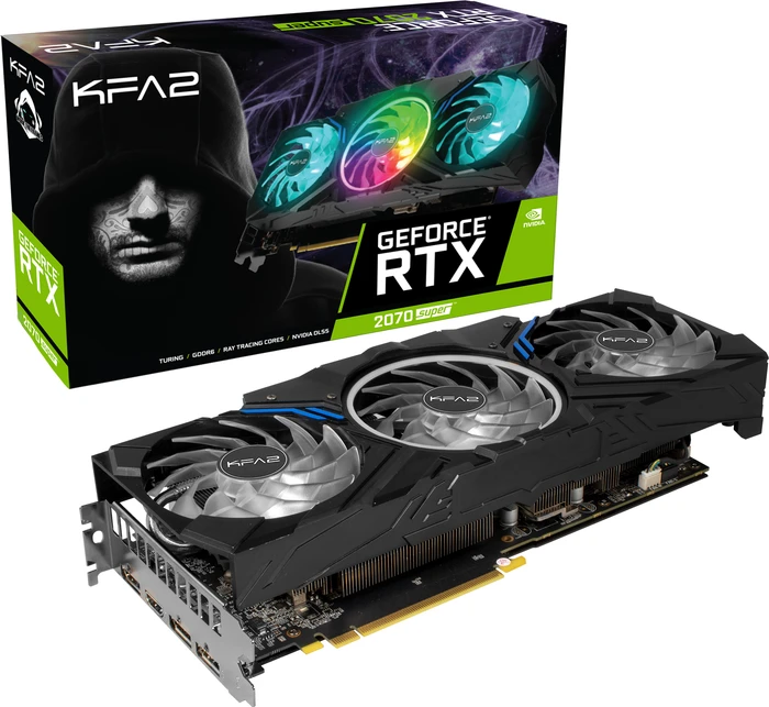 KFA2 GeForce RTX 2070 SUPER Work The Frames Edition, 8GB GDDR6, HDMI, 3x DP