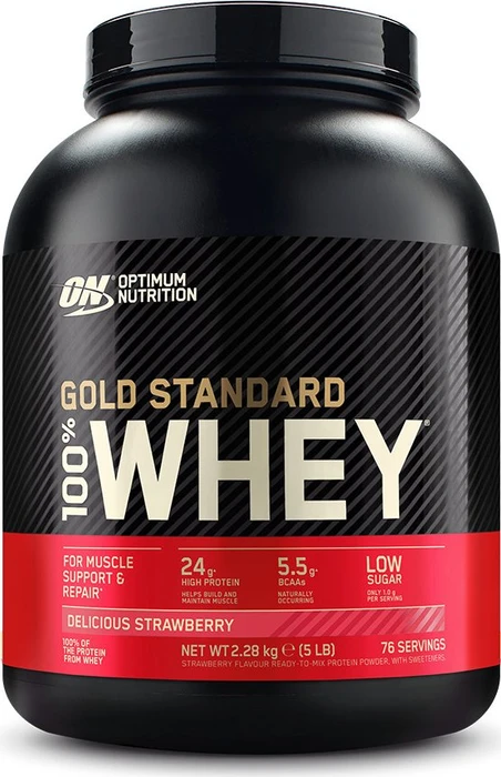 Optimum Nutrition Gold Standard 100% Whey Delicious Strawberry 2.27kg