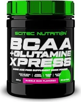 Scitec Nutrition BCAA + Glutamin Xpress Kaugummi 300g