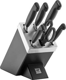 Zwilling Vier Sterne Messerblock-Set, 7-tlg.
