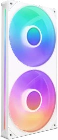 NZXT F Series F280 RGB Core Single-Frame Fan Unit, Matte White, weiß, LED-Steuerung, 280mm