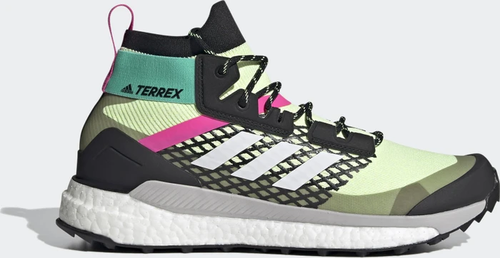 adidas Terrex Free Hiker Primeblue hi-res yellow/crystal white/core black (Herren)
