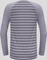 Odlo Active Warm Eco Stripes Funktionsshirt langarm misty lilac/gray ridge (Junior) Vorschaubild