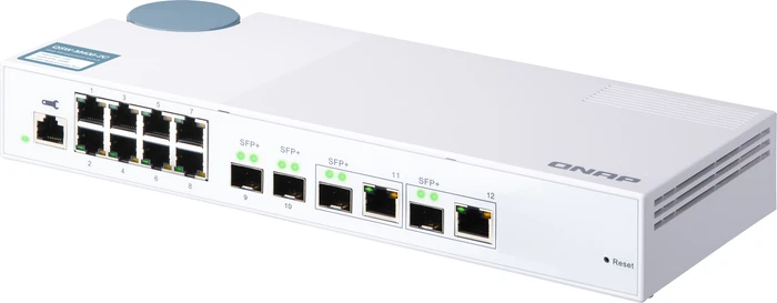 QNAP QSW-M400 Desktop Gigabit Managed Switch, 8x RJ-45, 2x SFP+, 2x RJ-45/SFP+