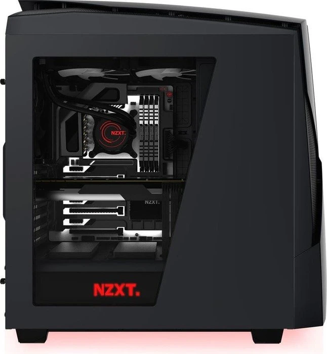 NZXT Noctis 450 schwarz, Acrylfenster