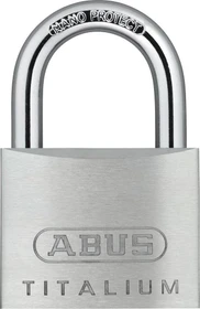 ABUS 64 Titalium 64TI/50, verschiedenschließend, Vorhängeschloss