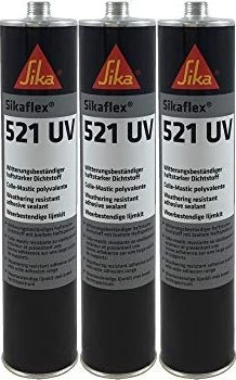Sika Sikaflex 521 UV 1-Komponenten Montagekleber weiß, 300ml