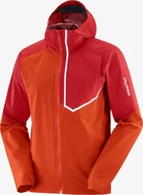 Salomon Bonatti Trail Laufjacke fiery red/samba (Herren)