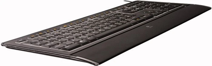 Logitech Illuminated Keyboard, USB, DE