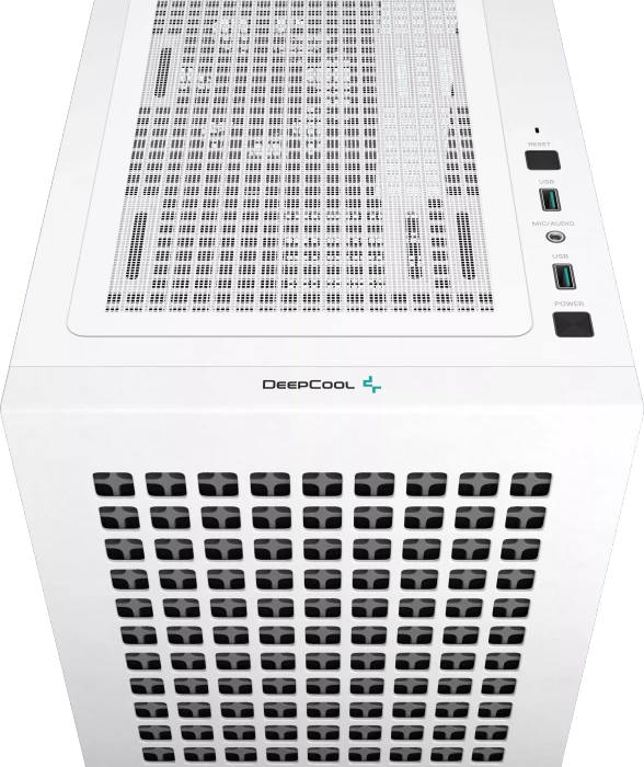 DeepCool CH370 WH, weiß, Glasfenster