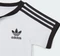 adidas 3-Streifen T-Shirt kurzarm weiß (Junior) Vorschaubild