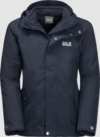 Jack Wolfskin Icy Winter 3in1 Funktionsjacke night blue (Junior)