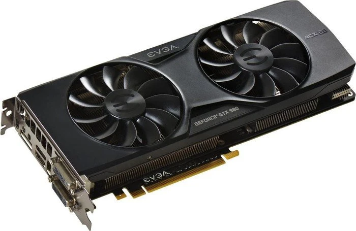 EVGA GeForce GTX 980 FTW ACX 2.0, 4GB GDDR5, 2x DVI, HDMI, DP