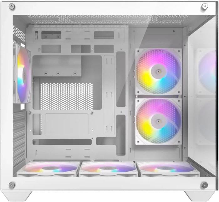 Antec CX800 RGB ELITE, weiß, Glasfenster
