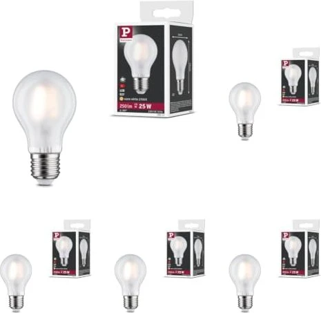 Paulmann LED Birne E27 3W/827 matt