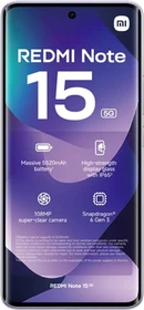 Xiaomi Redmi Note 15 5G 256GB mist purple