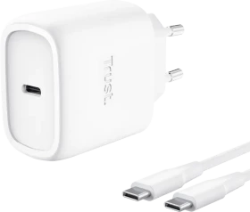 Trust Maxo USB-C-GaN-Ladegerät 45W weiß