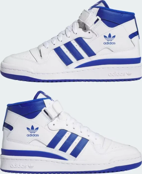 adidas Forum Mid cloud white/royal blue