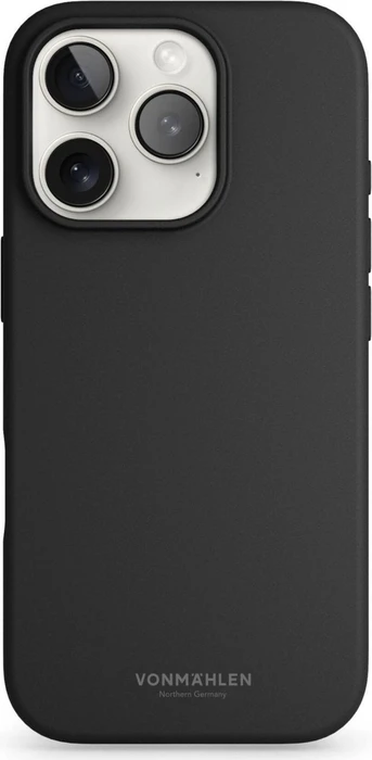 Vonmählen Soft Silicone Case für Apple iPhone 16 Pro schwarz