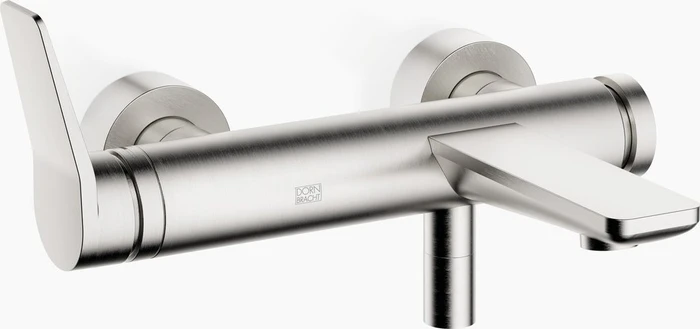 Dornbracht Lisse Wannen-Einhandbatterie für Wandmontage ohne Garnitur platin gebürstet