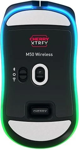 Cherry Xtrfy M50 Wireless schwarz, USB/Bluetooth
