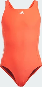 adidas Cut 3-Streifen Badeanzug bright red/white (Junior)