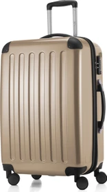 Hauptstadtkoffer Alex TSA Spinner erweiterbar 65cm champagner glänzend
