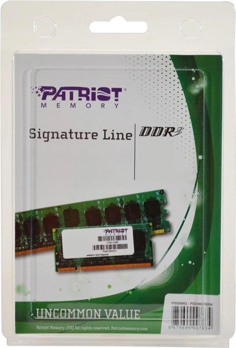 Patriot Signature Line SO-DIMM 4GB, DDR3-1600, CL11