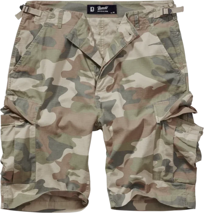 Brandit BDU Ripstop Shorts Hose light woodland (Herren)
