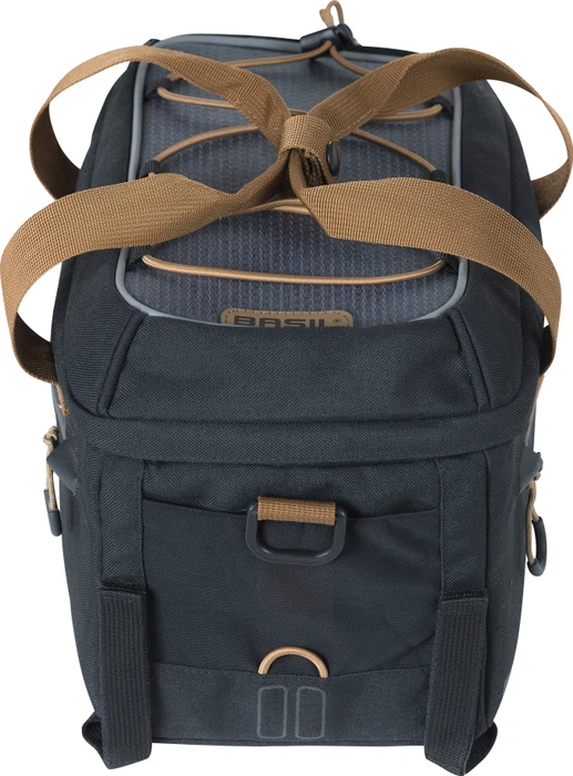 Basil Miles Gepäcktasche schwarz/grau