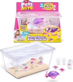 Zuru Pets Alive Mama Turtle & Baby Surprise