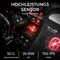 The G-Lab Kult Elite M100 Wireless Gaming Mouse, schwarz, USB/Bluetooth Vorschaubild