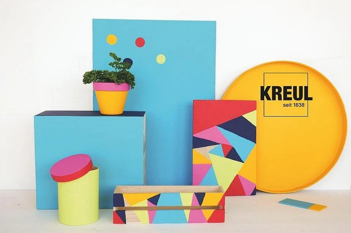 Kreul Color Living Acrylfarbe Matt, 6 Farben, 20ml, 6er-Set