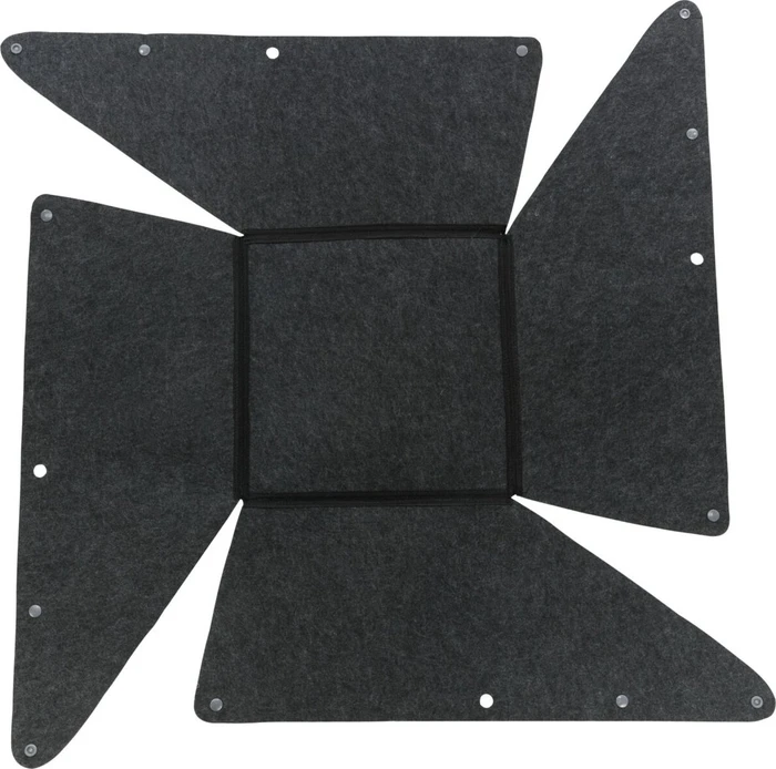 Trixie Bett Harvey, Ø33x27cm, schwarz/weiß