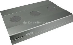 Cooler Master NotePal W2 Widescreen Triple Fan Notebook-Kühler titanium