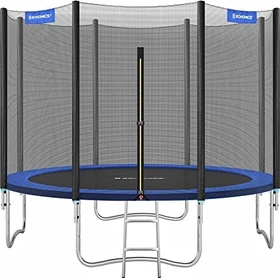 Songmics Trampolin 305cm Randabdeckung blau