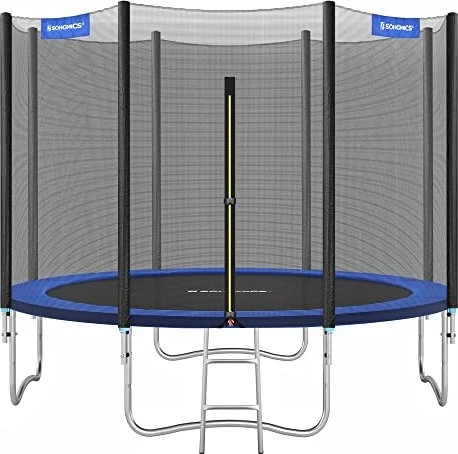 Songmics Trampolin 305cm Randabdeckung blau