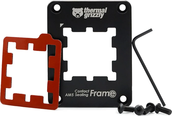 Thermal Grizzly AM5 Contact Sealing Frame, Kontaktrahmen, schwarz