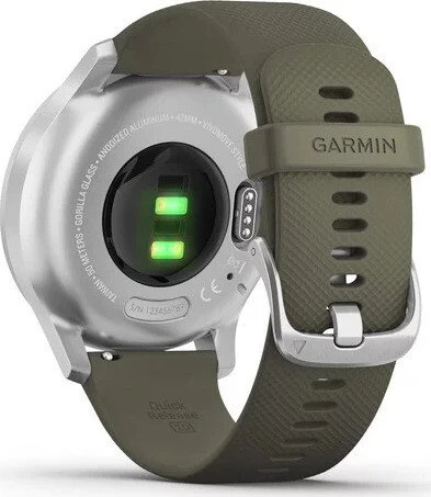 Garmin vivomove Style Aktivitäts-Tracker moss/silver