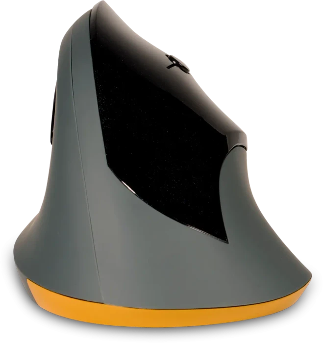 BakkerElkhuizen PRF Vertical Mouse Wireless, Vertikale Maus Rechts schwarz/grau, USB