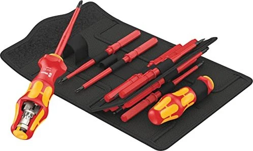 Wera Kraftform Kompakt Turbo i Imperial 1 Getriebe Bitset zöllig inkl. Tasche, 16-tlg.