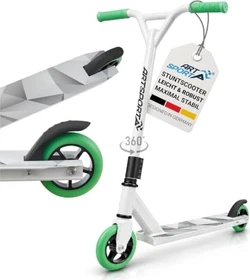 Juskys Stunt Scooter grün/weiß