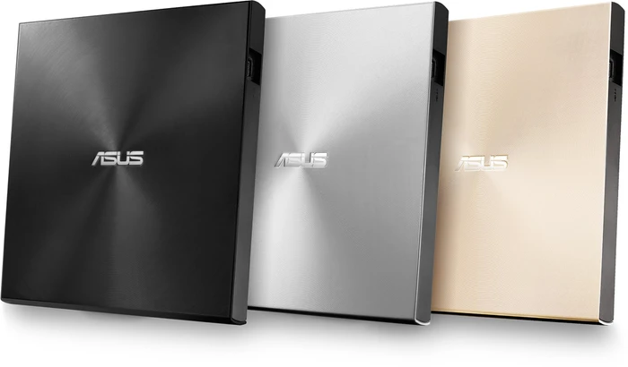 ASUS ZenDrive SDRW-08U8M-U U8M, SlimLine silber, USB-C 2.0