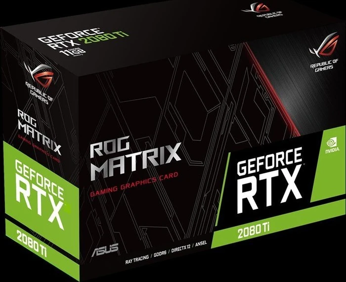 ASUS ROG Matrix GeForce RTX 2080 Ti Platinum, ROG-MATRIX-RTX2080TI-P11G-GAMING, 11GB GDDR6, 2x HDMI, USB-C, 2x DP