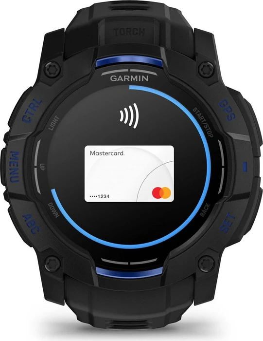 Garmin Instinct 3 50mm AMOLED bolt blue