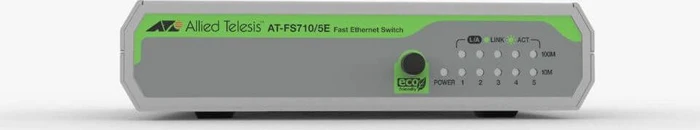 Allied Telesis CentreCOM FS710 Desktop Switch, 5x RJ-45