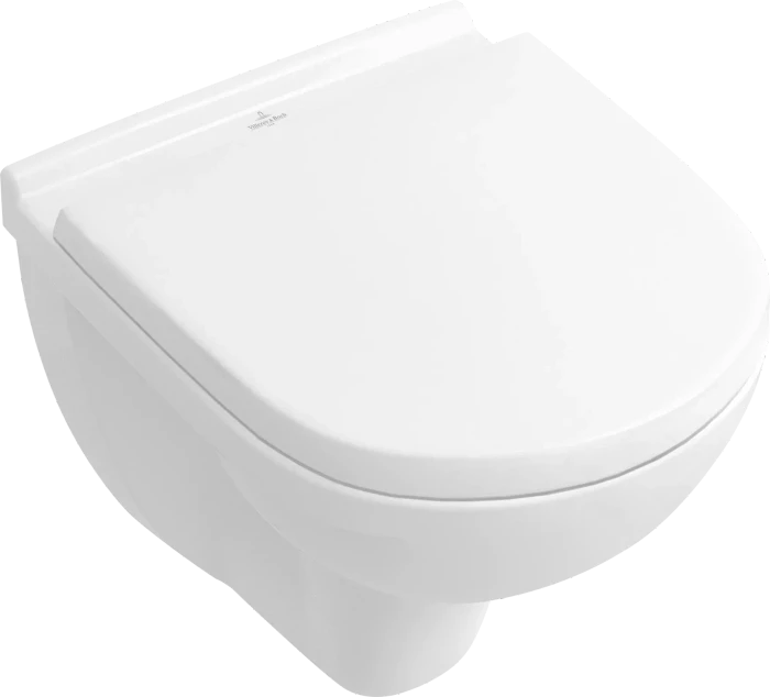 Villeroy & Boch O.novo Wand-Tiefspülklosett Compact Combi-Pack m. WC-Sitz