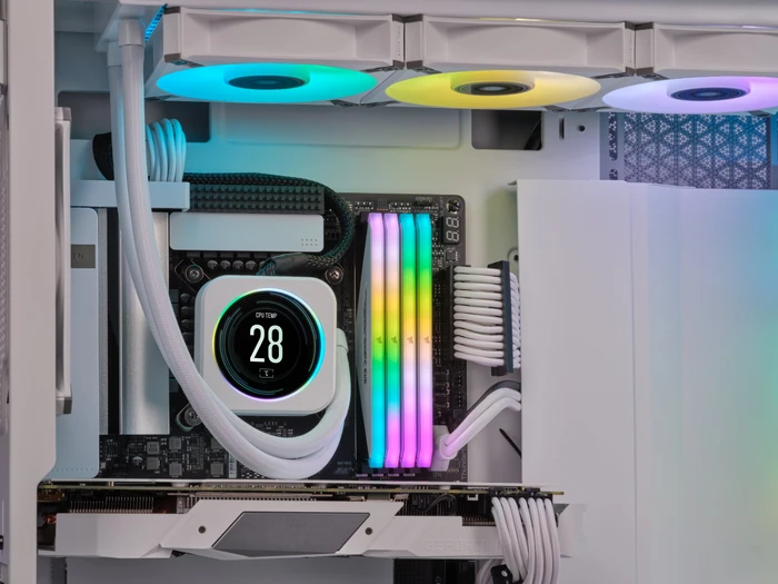Corsair iCUE Elite LCD CPU-Kühler LCD-Display Upgrade-Kit, White