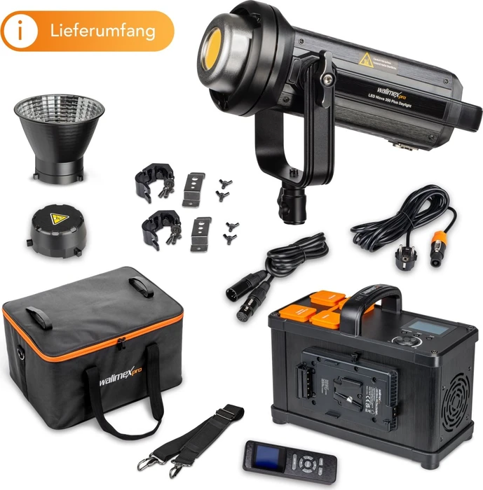 Walimex pro LED Niova 350 Plus Daylight 350W 2er Set