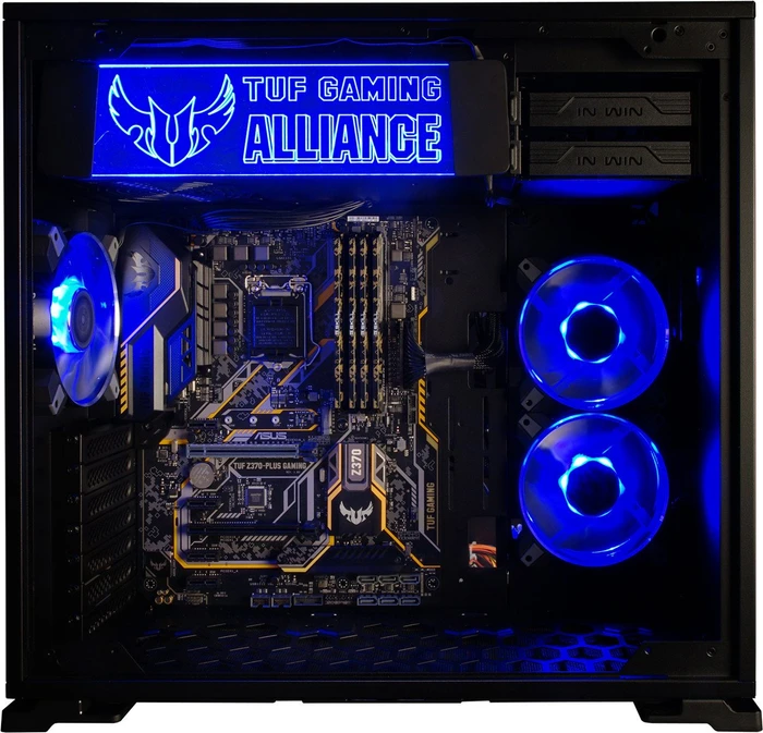 In Win 101 TUF Gaming, Glasfenster